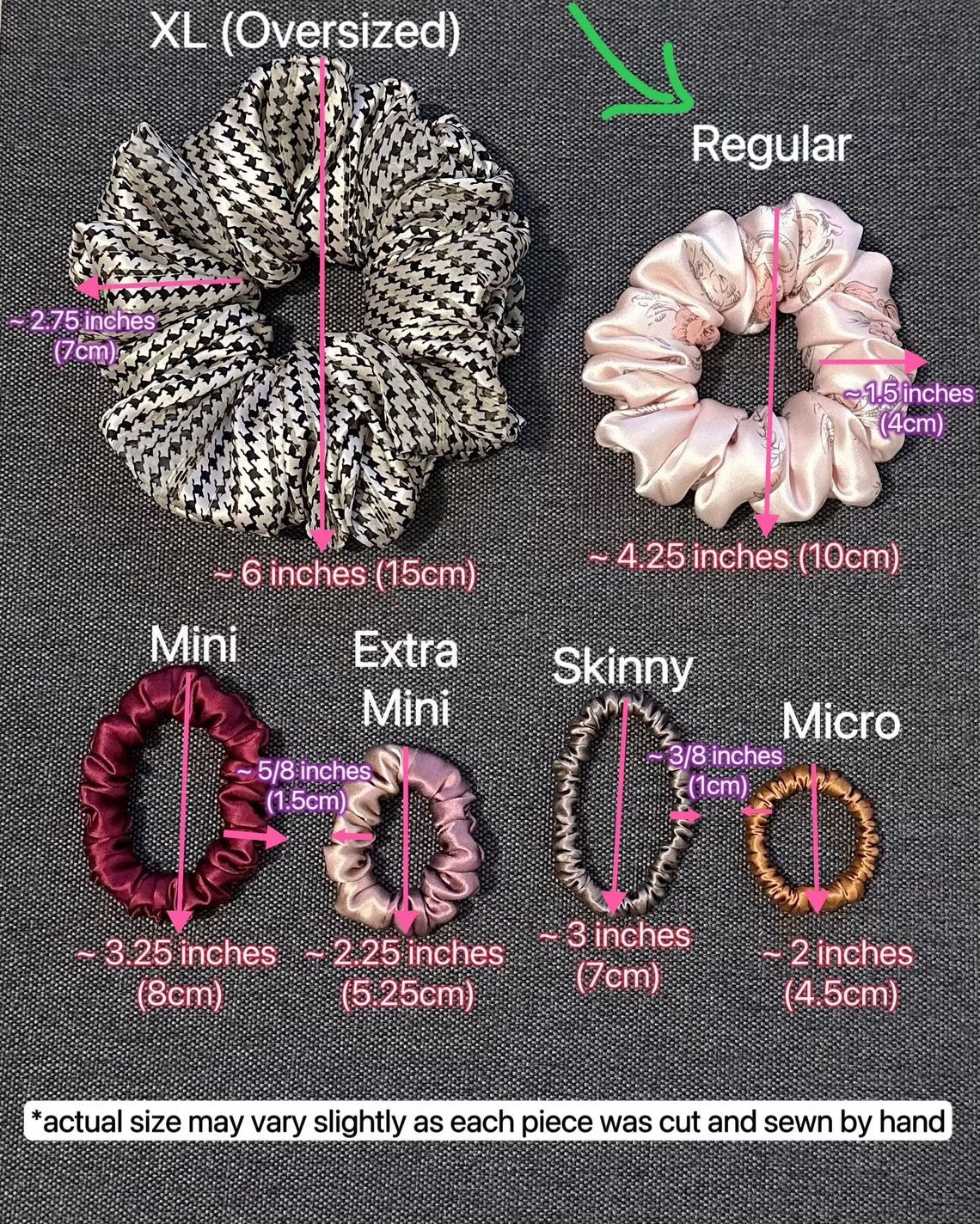 100% premium mulberry silk scrunchie - regular size | bridesmaid | birthday | teacher | personalized | gift | gift for her | healthy hair