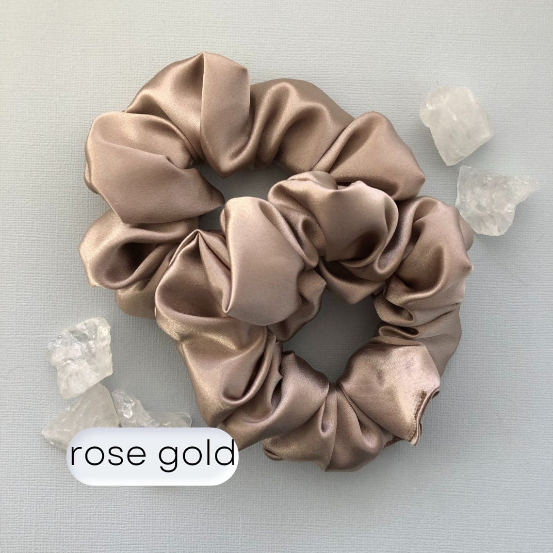 Brown Colours Satin Silk Scrunchies Hair Scrunchy Mulberry Silk Tie Hair Accessories Gift for Her All Hair Types Soft Satin Scrunchie