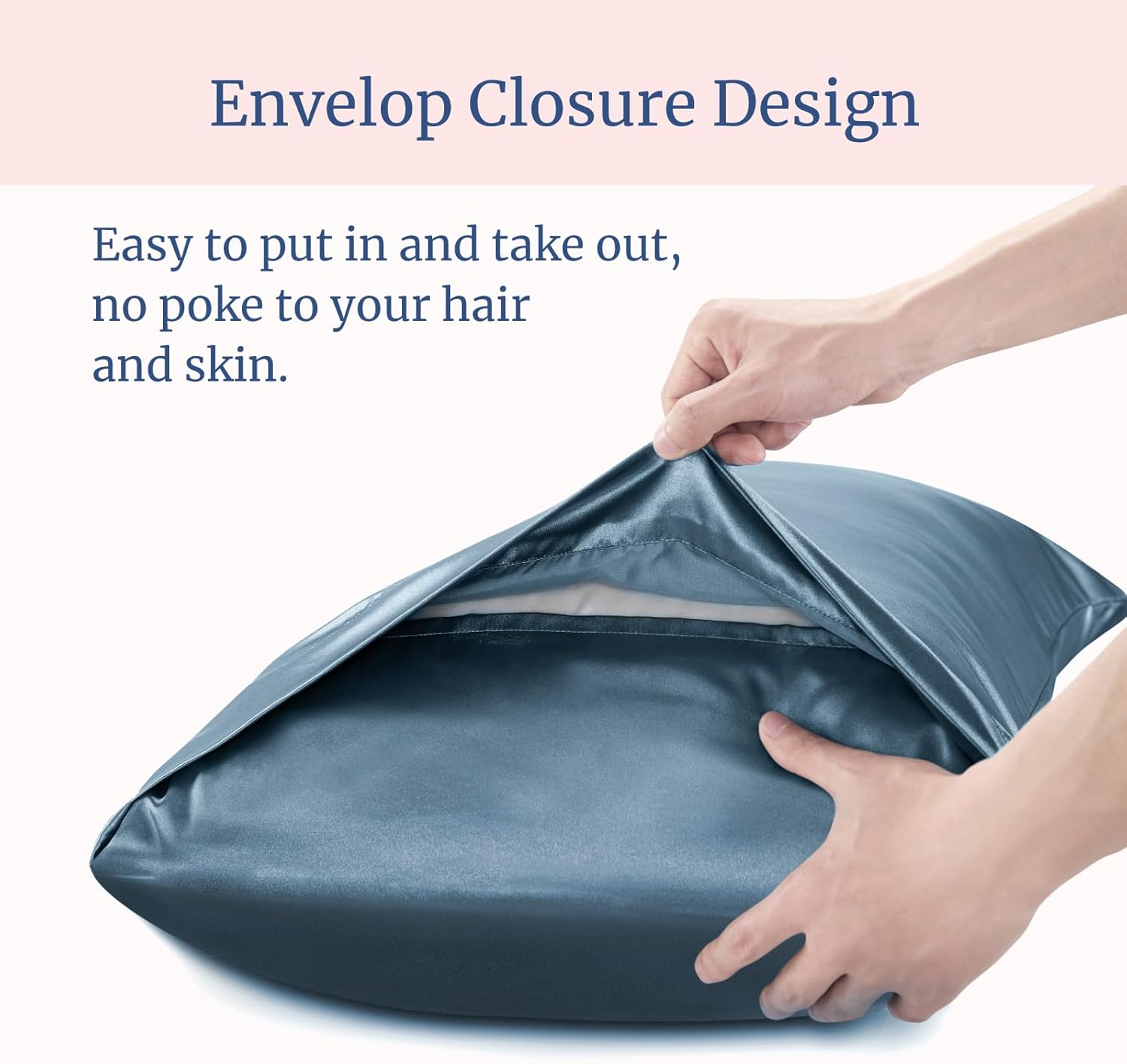 BEDELITE Satin Body Pillow Cover