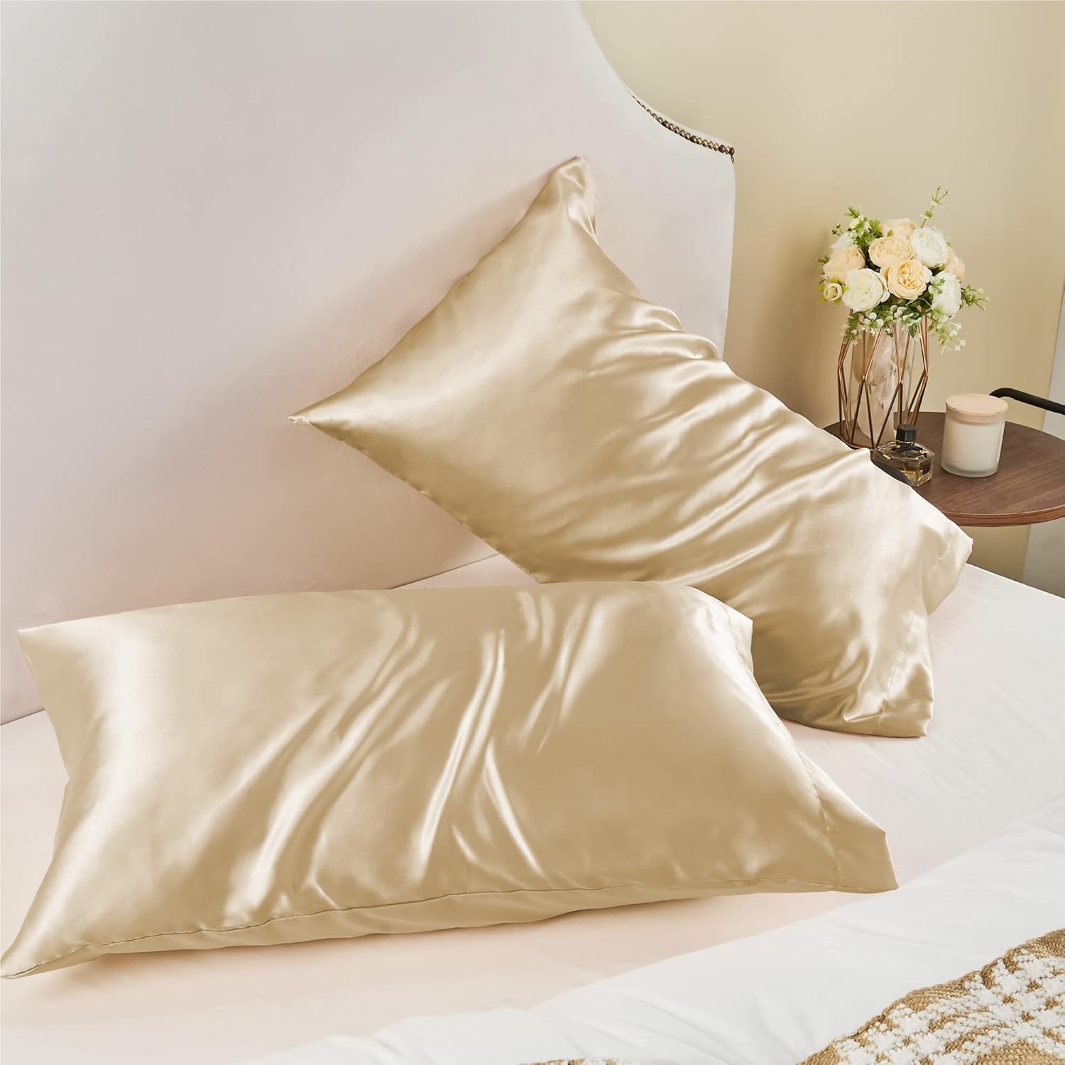 BEDELITE Satin Body Pillow Cover