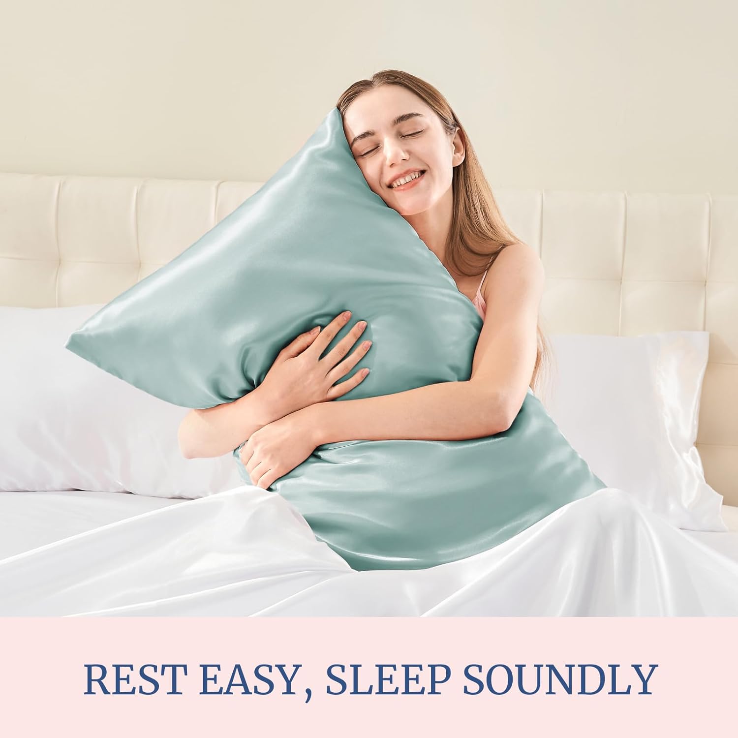 BEDELITE Satin Body Pillow Cover