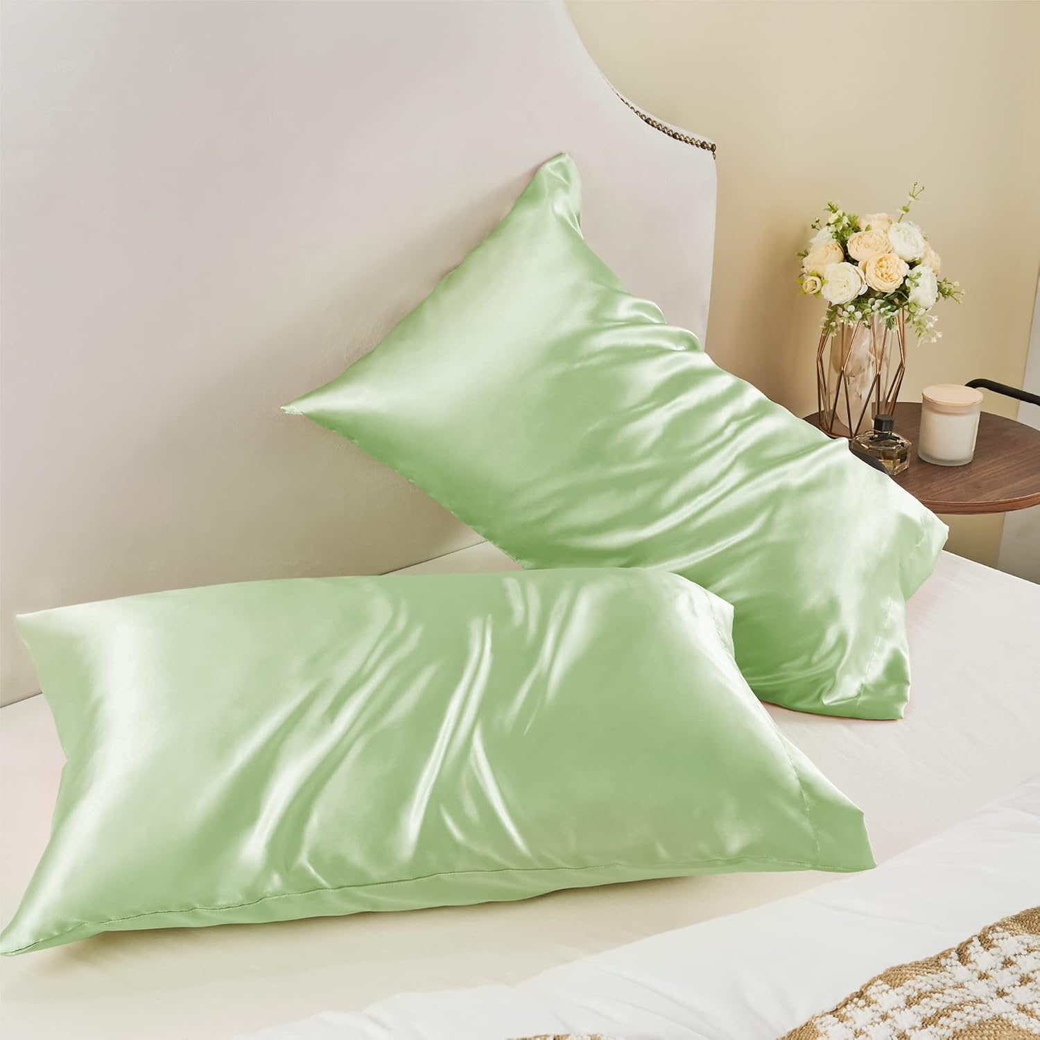 BEDELITE Satin Body Pillow Cover