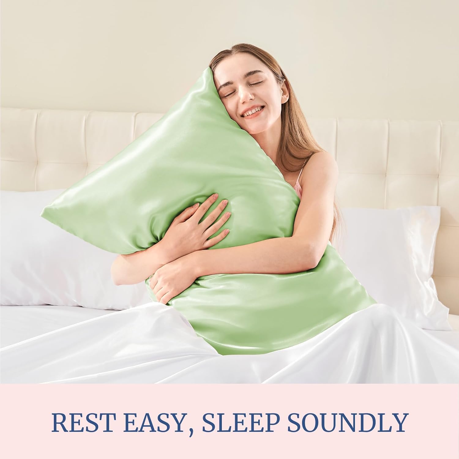 BEDELITE Satin Body Pillow Cover