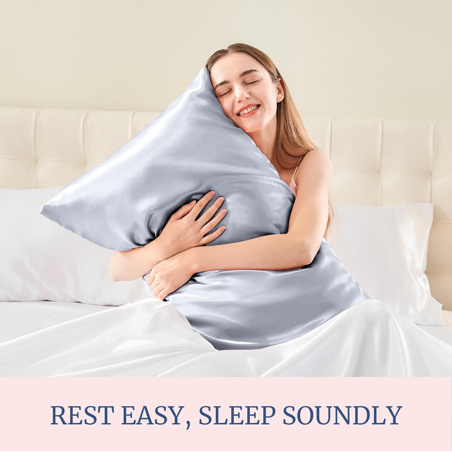 BEDELITE Satin Body Pillow Cover