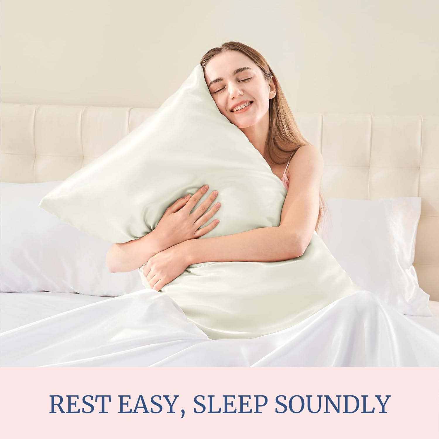 BEDELITE Satin Body Pillow Cover