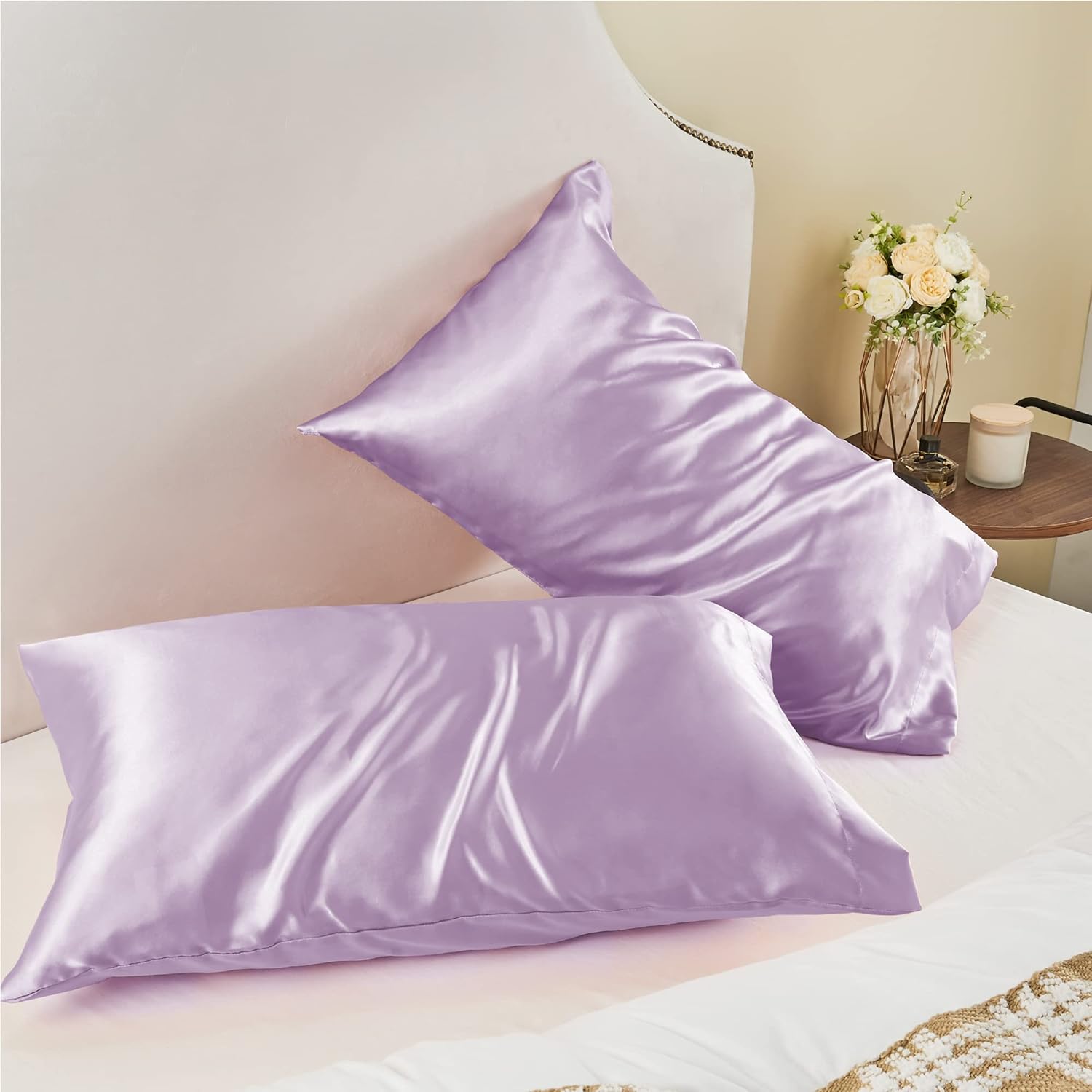 BEDELITE Satin Body Pillow Cover
