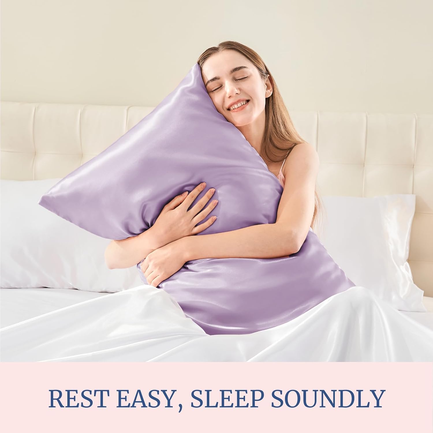 BEDELITE Satin Body Pillow Cover