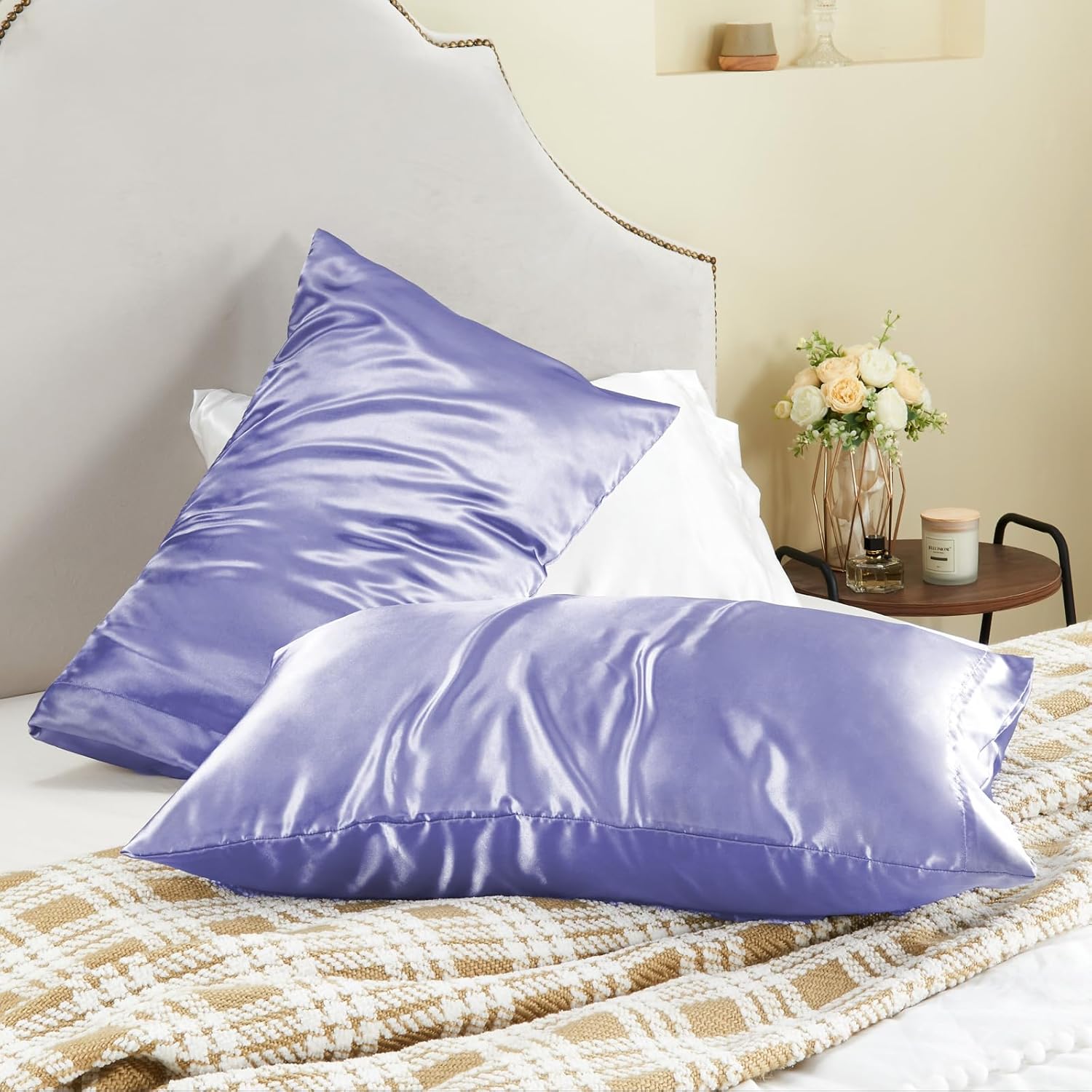 BEDELITE Satin Body Pillow Cover