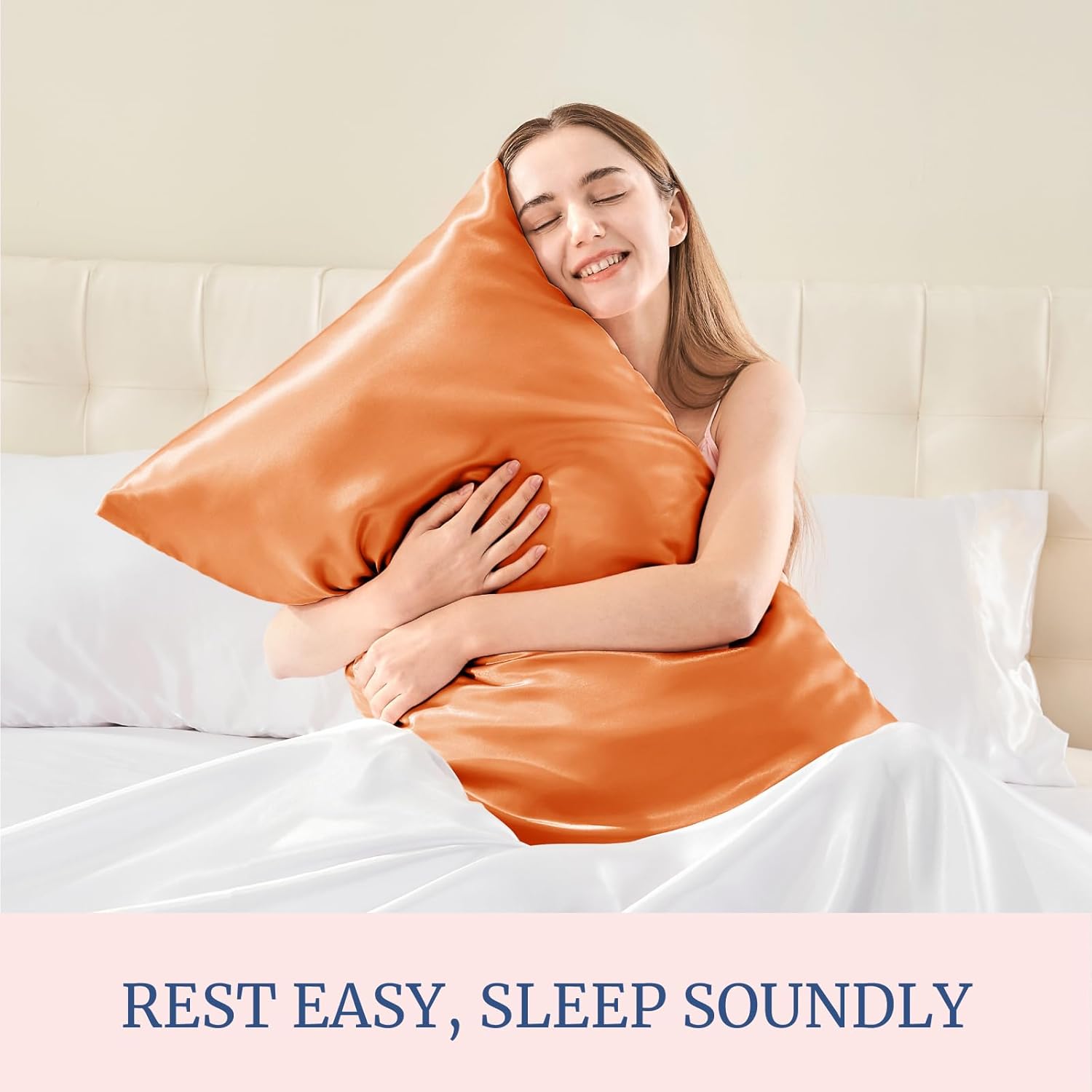 BEDELITE Satin Body Pillow Cover