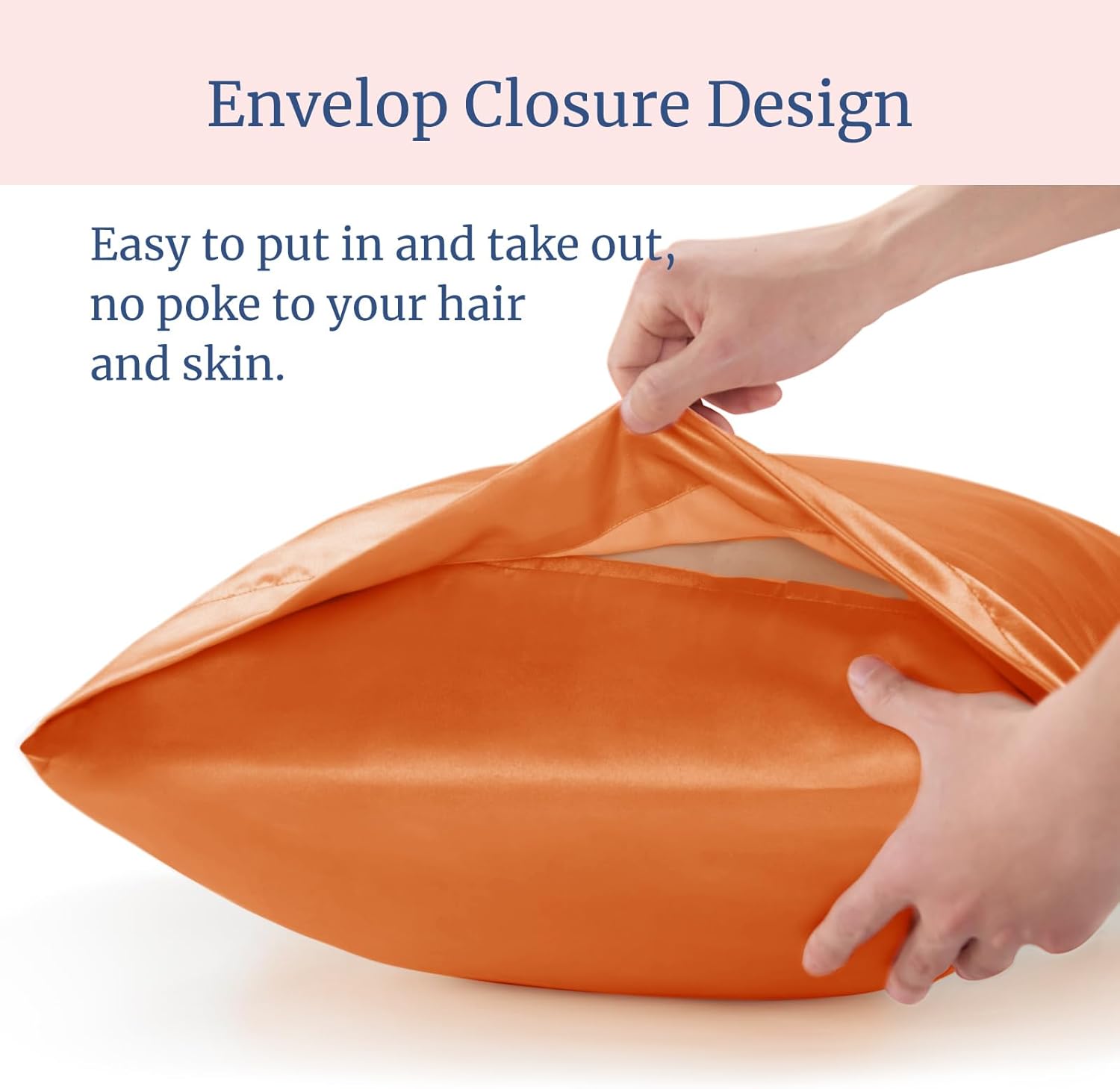 BEDELITE Satin Body Pillow Cover